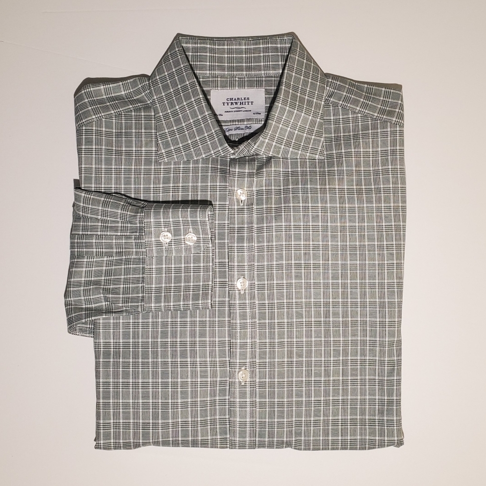 Charles Tyrwhitt Extra Slim Fit Shirt 16 1/2 35